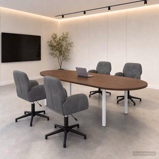 Sedie da scrivania girevoli 4 pz Velluto 54 x 55 x 90 cm 3428330
