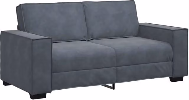 Divano | Divano da soggiorno | Sofa a 2 Posti grigio scuro180x78x84 cm in Velluto