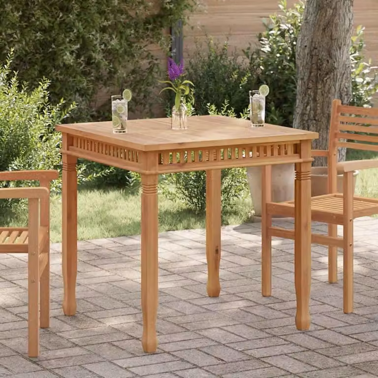 Maison Exclusive - Tavolo da giardino 80x80x80 cm in legno massello di teak