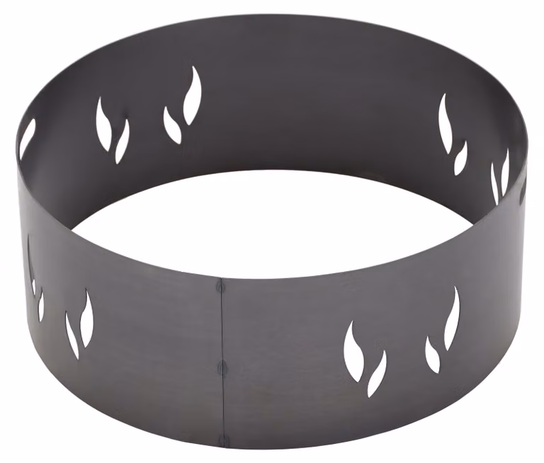 FARMCOOK Firebowl Piantana con motivo a fiamma Ø 69 CM