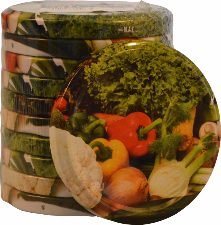 tappo TWIST 82 decoro VERDE (10pz)