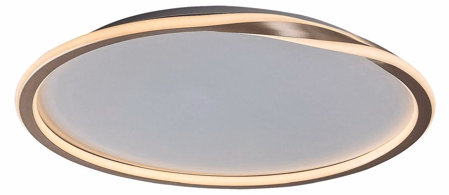 Rabalux 71291 Lampada da soffitto Mathiola LED 40 in metallo e plastica dorata