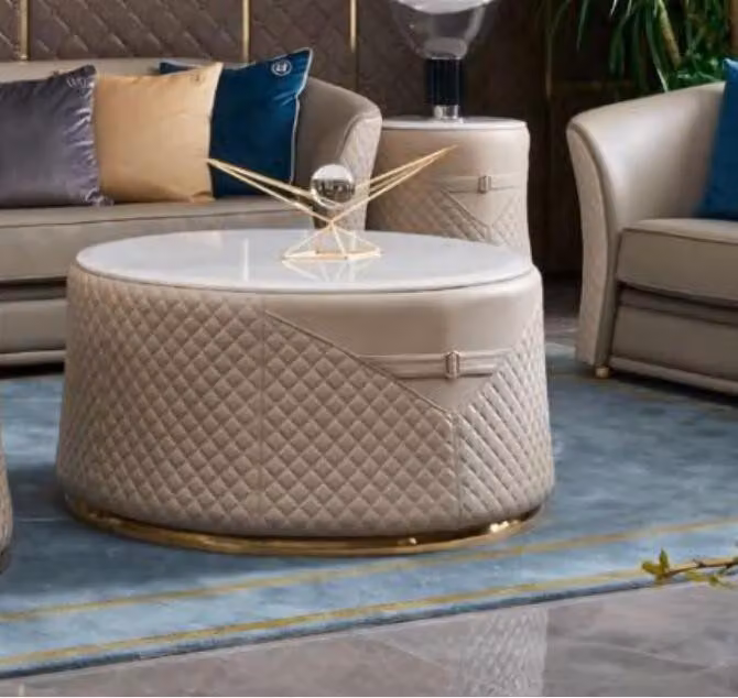 Runder Design Couchtisch Moderne Beistell Tische Runde Sofa Tisch Luxus Möbel