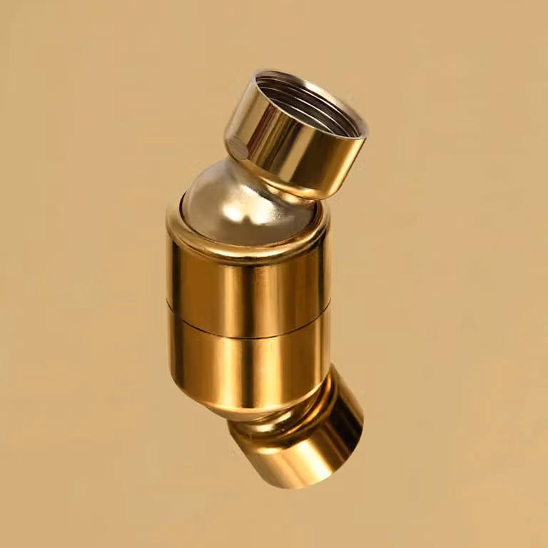 vidaXL Testa Doccia a Pioggia in Acciaio Inox 30x20cm Rettangolare Oro