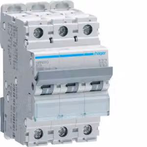 HAGER NBN310 Interruttore magnetotermico tripolare B10A 10kA 3M