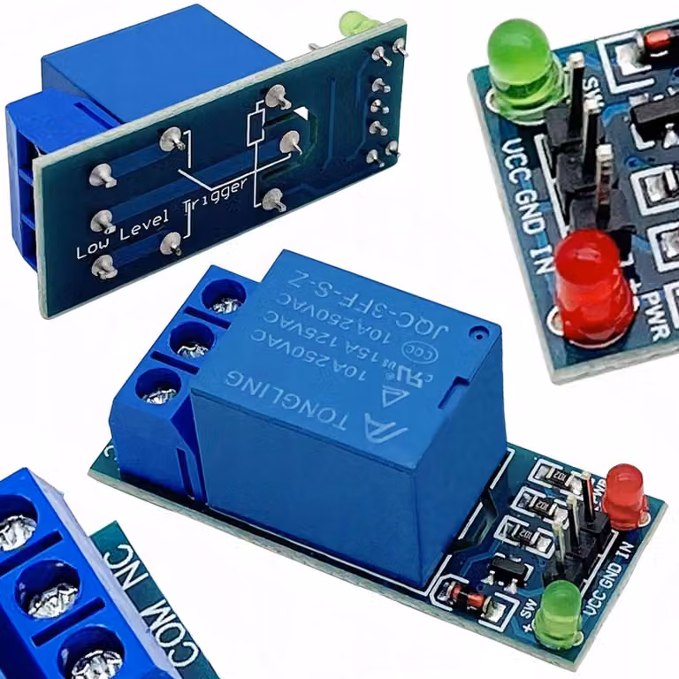 Rosfix Modulo relè a 1 canale 12V per Arduino