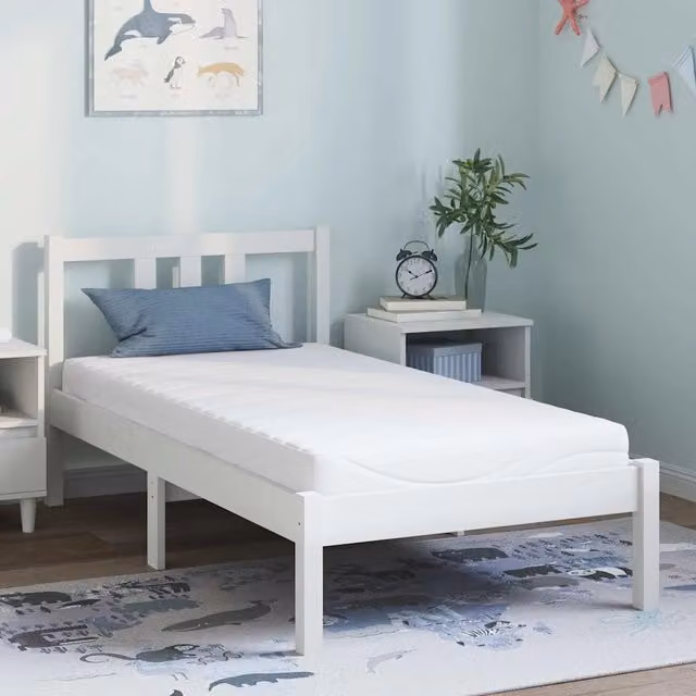 Materasso Medio 80 x 160 cm Bianco 4106310