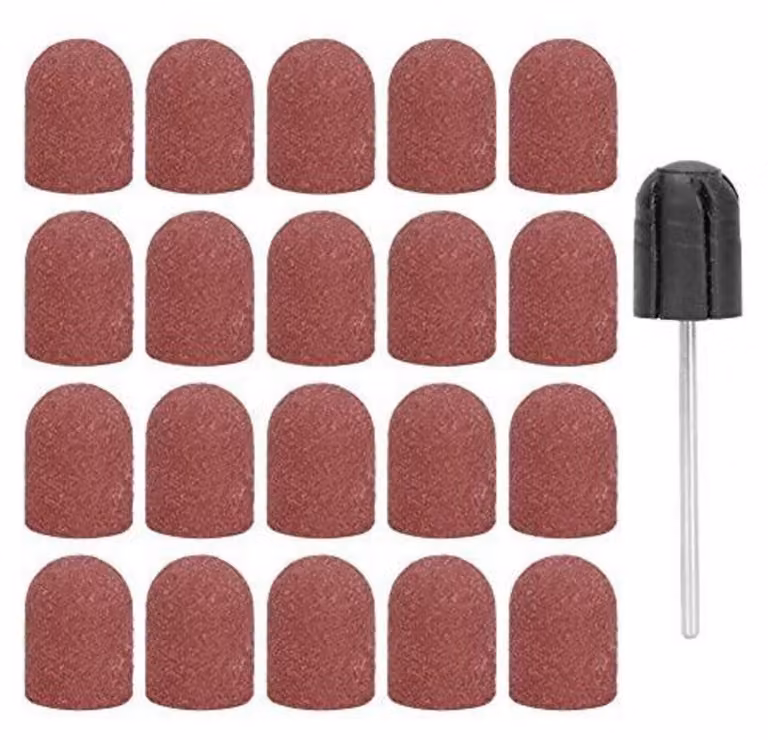 Set di punte abrasive Braun, 20 pezzi, per fresatrici per unghie