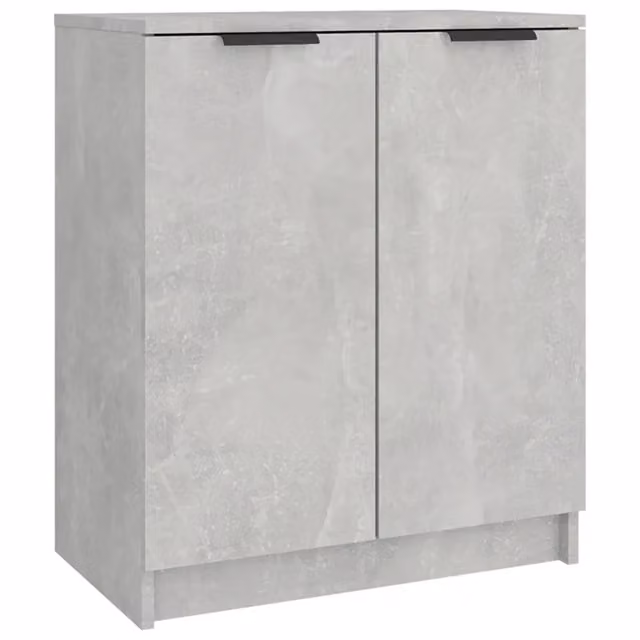 Scarpiera Moderna a Parete Grigia con Scomparti Basculanti L: 59 cm, P: 35 cm, H: 70 cm