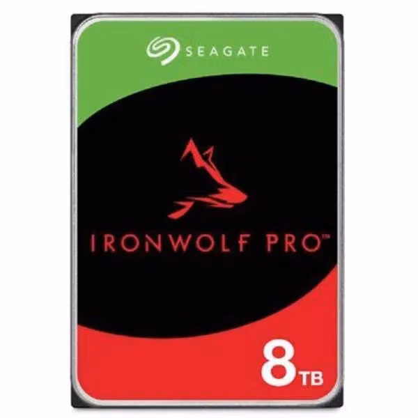 Seagate IronWolf Pro ST8000NT001 Disco Rigido Interno da 8 TB, 3.5 pollici, SATA III, 7200 giri/min, 256 MB – 2
