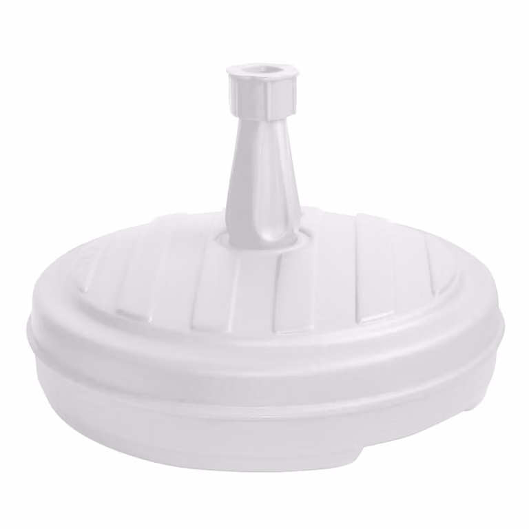 Portaombrelli rotondo 13 L in plastica - Ø 43 x 28 cm circa - Colore: bianco