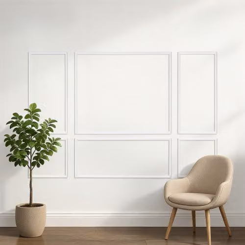 Set di 3 modanature adesive VEVOR in polistirene bianco per pareti e soffitti