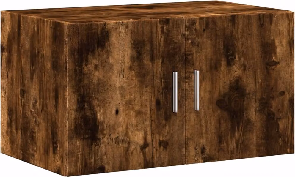 Mobile a Parete Rovere Fumo 70x42,5x40 cm in Legno Multistrato