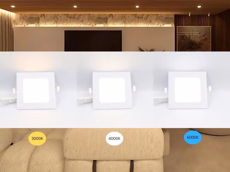 Pannello LED da incasso, 6W / Alimentazione: PS / Tecnologia: SMD / Temperatura di colore: CCT / Colore: Bianco - LPL231