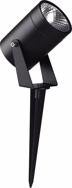V-TAC Outdoor – Lampada da giardino a picchetto – IP65 impermeabile – Nero – 10 W – 880 lumen – 3000 K