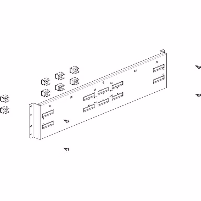 Traversa di montaggio ABN bassa 2FB/3RE_NH per 2 sezionatori NH2 FMT23322N