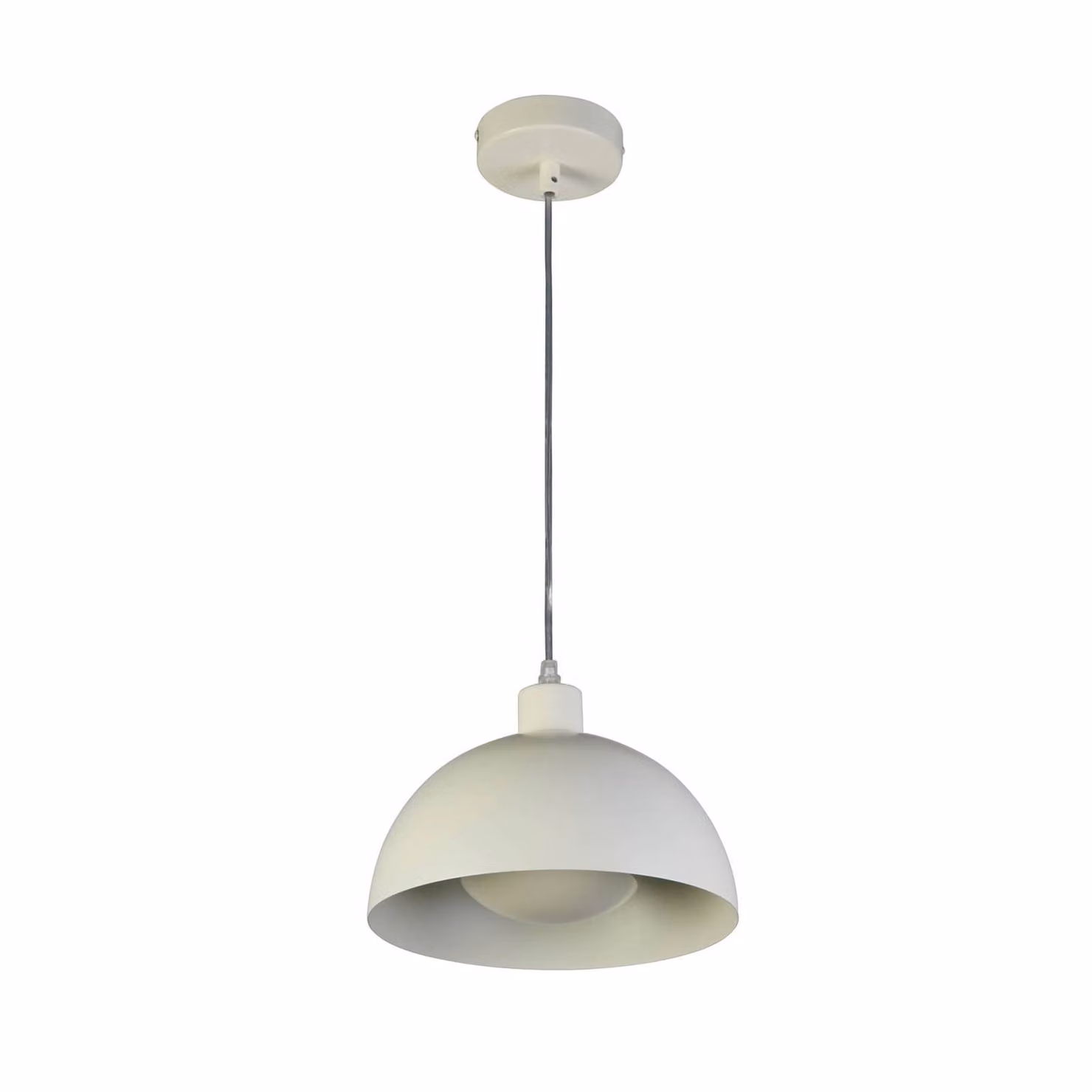 Searchlight Lampada a sospensione Mars, dimmerabile, Crema / Ambra, Cucina, Metallo, Scandinavo, Lampada a sospensione
