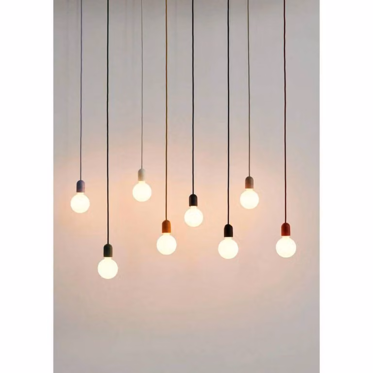 HAY Lampada a sospensione Common, dimmerabile, Violetto / Fucsia / Rosa, Soggiorno / Sala da pranzo, Plastica, Lampada a sospensione