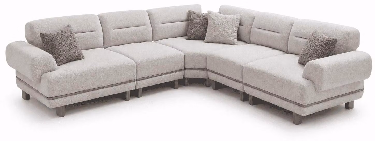 Divano ad angolo a forma di L, divano ad angolo moderno, divano ad angolo di design