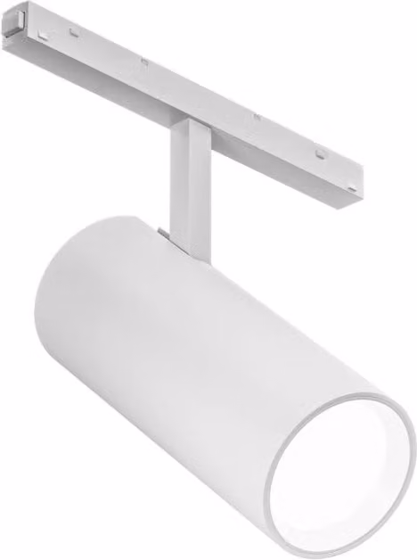 Modulo LED Gealuce GFA1510 da 30W per Binari 48V, Bianco Opaco, Orientabile e Magnetico, 3000K, 2320lm