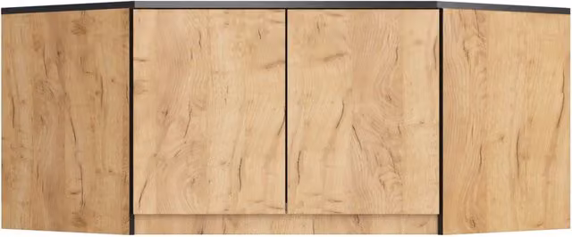 Sopralzo per armadio AKORD S100 Quercia Craft 100 cm 2 ante 100x50x55 cm