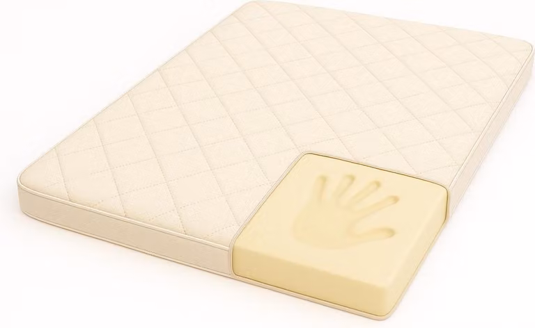 Materasso superiore Selene Royal 120x200 Memory foam Visco overlay