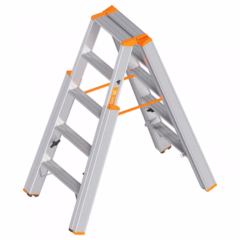 Layher Topic 1062 Scala a pioli con 6 gradini 2,95 m AH