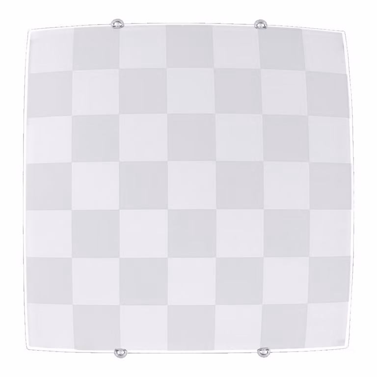 Plafoniera GARRY 2xE27/40W, 400x400, vetro L: 400, H: 400, dimmerabile