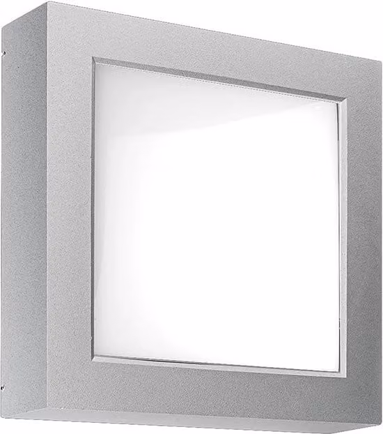 ENTER – Applique/Plafoniera LED 23W Bianca 4000K IP65 - Illuminazione per Esterni quadrata ad alta resistenza agli agenti atmosferici