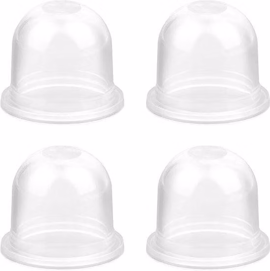 Set da 4 candele di accensione - Candele di accensione universali per motori a benzina - Candele di accensione con goccioline d'olio - Per tosaerba, decespugliatori, trinciatrici, tagliasiepi, motoseghe - 2,2 * 1,9 * 1,6 cm - Bianco
