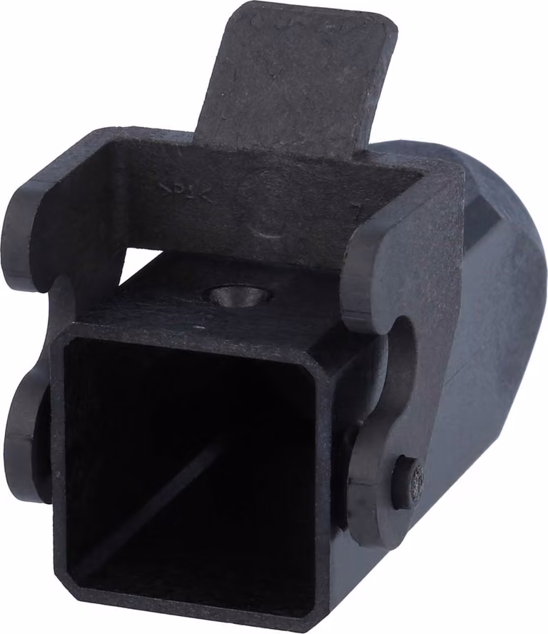HARTING Han 3A Alloggiamento connettore, 1xM16 uscita cavo diritta, con 1 morsetto a vite M16 Intervallo di serraggio 4,5 mm - 10,0 mm -
