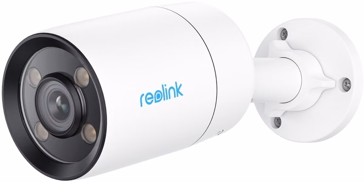 Reolink ColorX Series P320X - 4MP Outdoor Camera, True Color Night Vision, PoE, 3000K Adjustable Warm Light