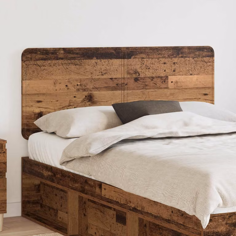 Testiera per letto moderna vidaXL in legno ingegnerizzato color marrone
