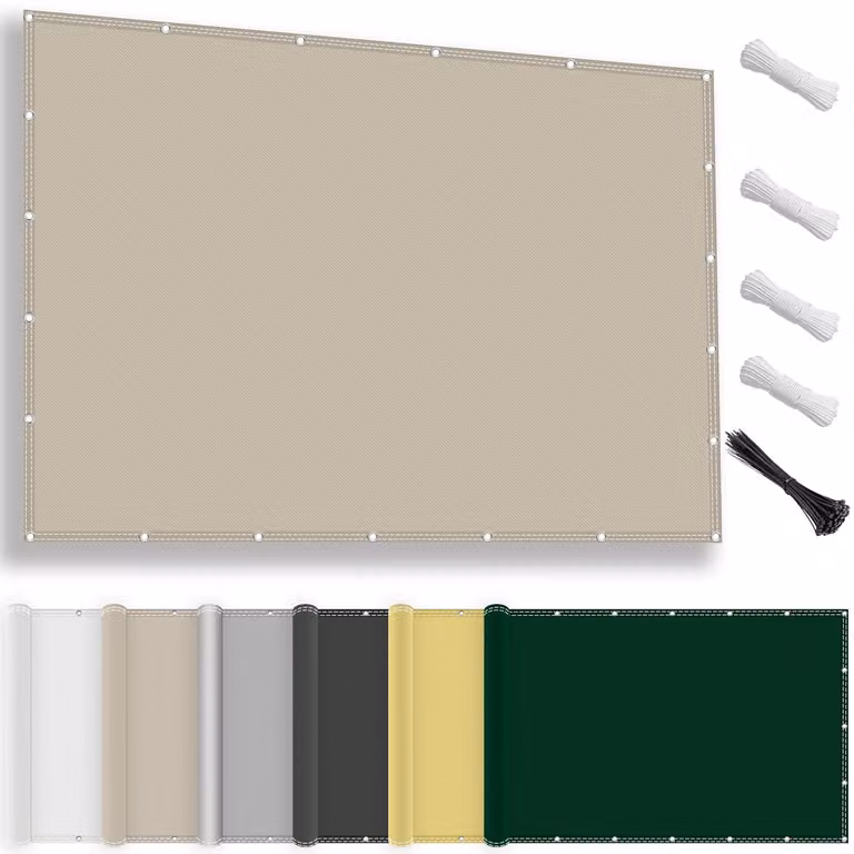 Ombrellone impermeabile, dimensioni 3 x 4 metri, con protezione UV