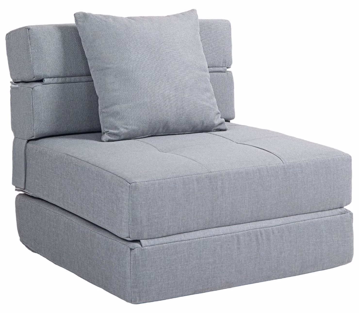 Poltrona letto - Divano letto - Letto a scomparsa - Letto per ospiti - Poltrona trasformabile in letto - Design 2-in-1, pieghevole