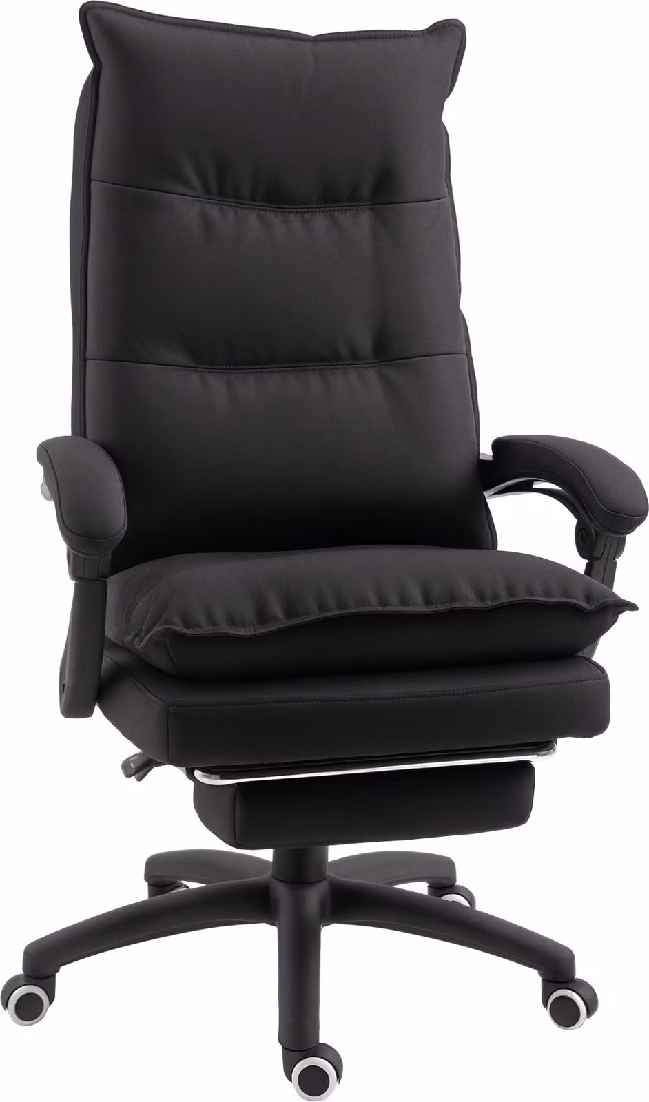 Sedia da ufficio 921-232BK, massaggio, girevole, regolabile in altezza, nera, 70 x 62 x 120-130 cm