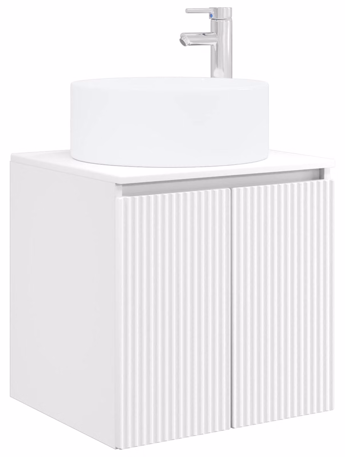 Mobile lavabo da parete Bianco 49,5 x 44,5 x 65,5 cm