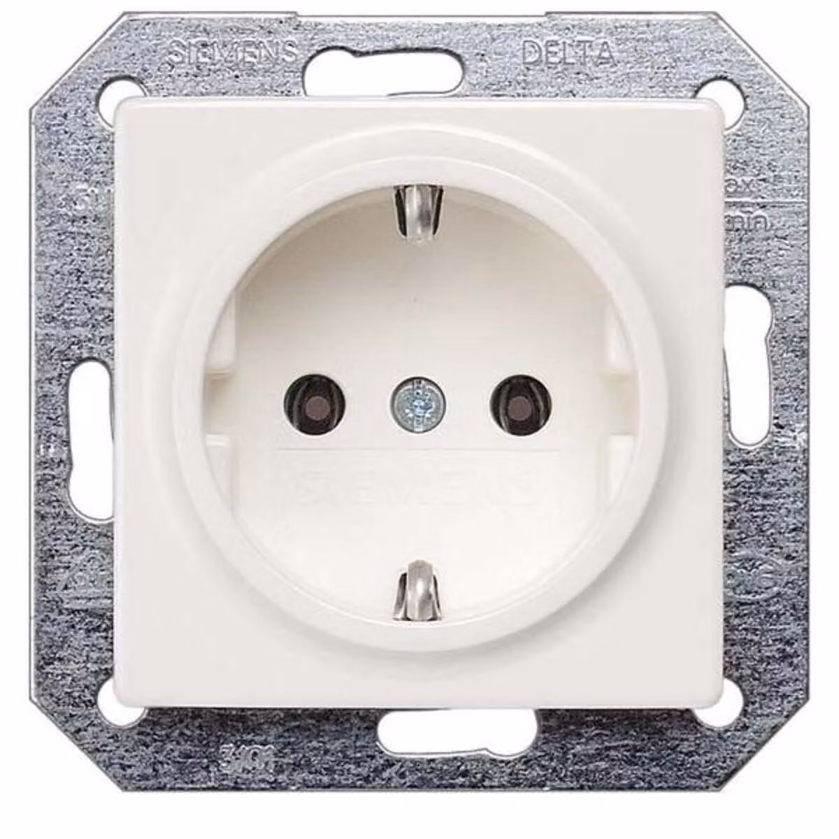 Presa Siemens con contatto di terra Delta Bianco 5UB1511 (5UB1511)