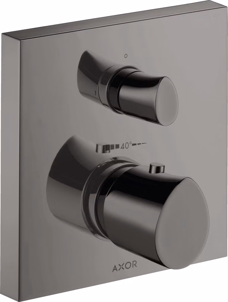 hansgrohe AXOR Starck Thermostat organique Starck encastré avec robinet d'arrêt, 1 consommateur, 12715330, 12715330