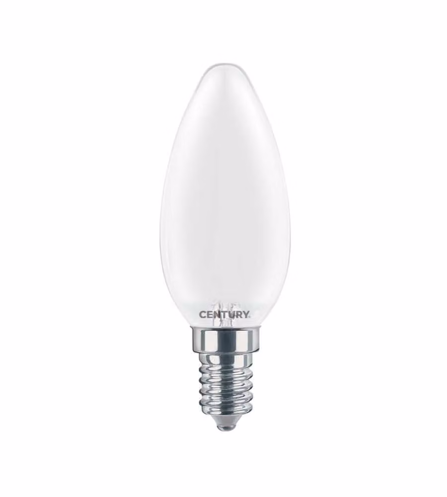 Lampadina LED Incanto Saten Candela dimmerabile 6W E14 4000K 806Lm