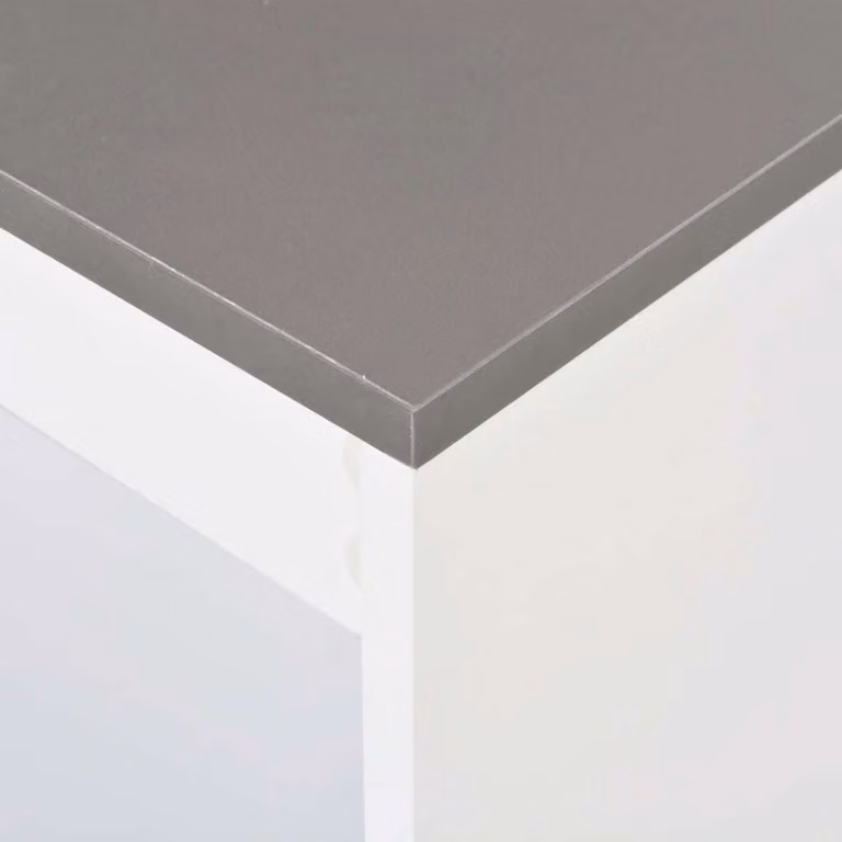 vidaXL Tavolo da bar con ripiano bianco 110 x 50 x 103 cm