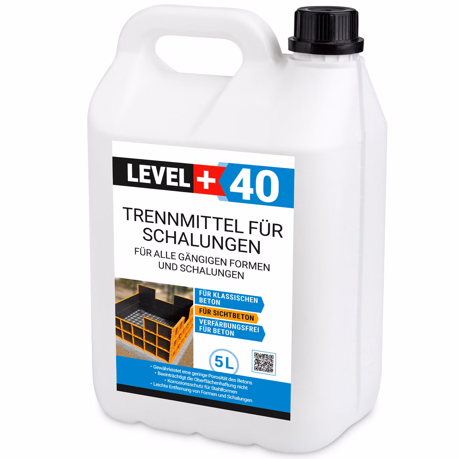 Disarmante per stampi e casseforme 5L Livello+40