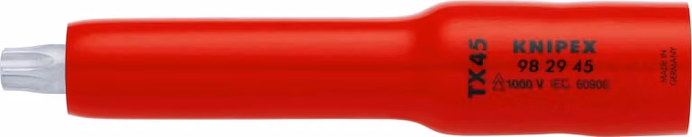 KNIPEX 98 29 45 Bussola 3/8" per TX45 117 mm