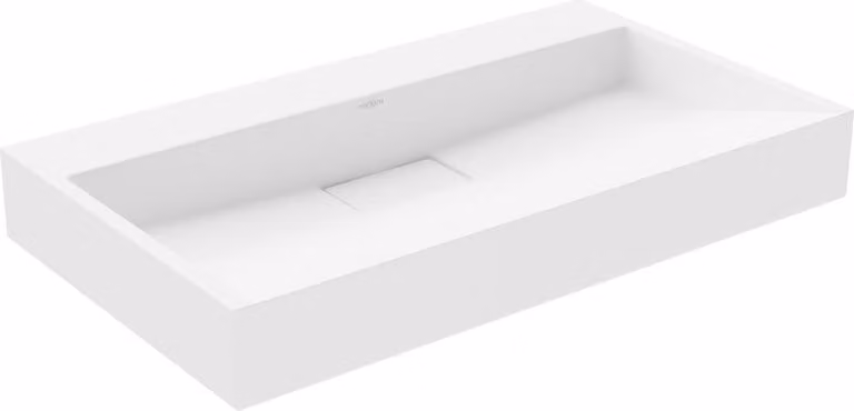 Mexen Ava lavabo da appoggio in conglomerato B/O 80 x 46 cm, bianco - 23018000