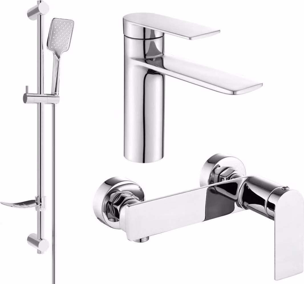 Mexen Zero DF62 set doccia, cromo - 71104DF62-00