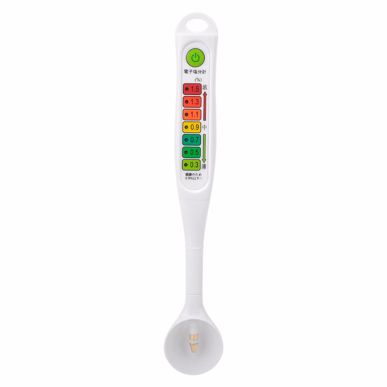 Salinometro Tester del contenuto diDispositivo di misurazione Luci LED professionali Salinometro preciso per determinare la concentrazione dinegli alimenti liquidi