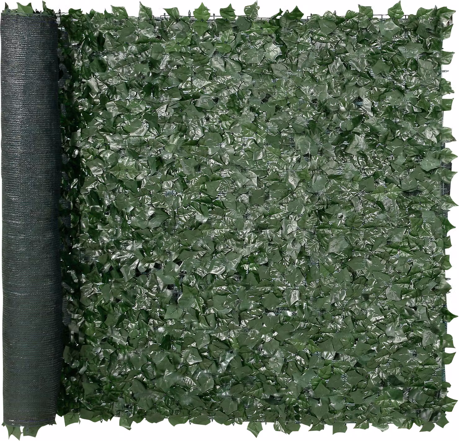 SucceBuy recinzione privacy in edera, parete verde artificiale da 1,5 x 2,5 m. Con supporto in rete e giunto rinforzato. Siepe artificiale con foglie di vite per giardini esterni, cortili e balconi