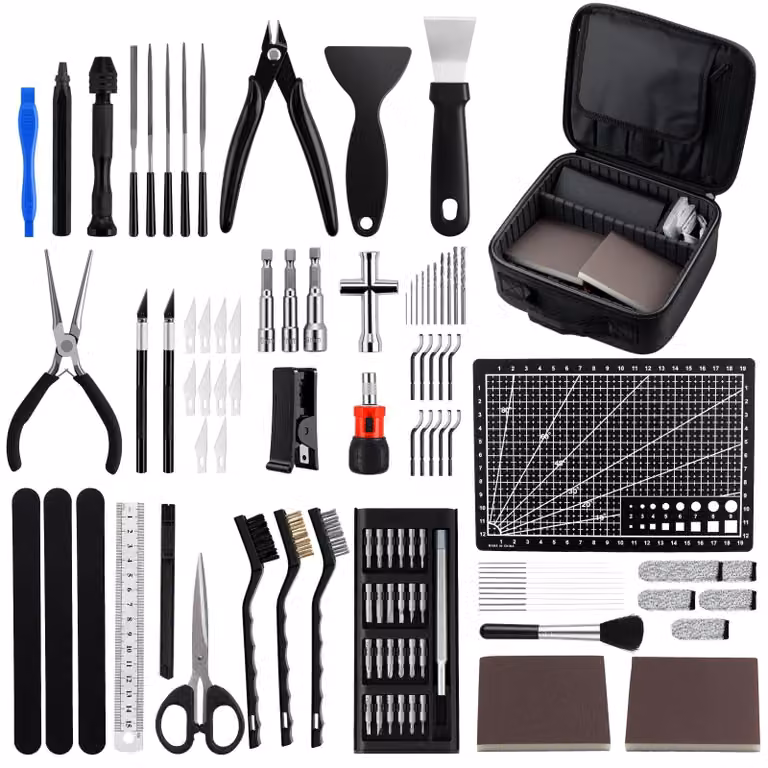 Kit di accessori per stampante 3D, set di 120 pezzi