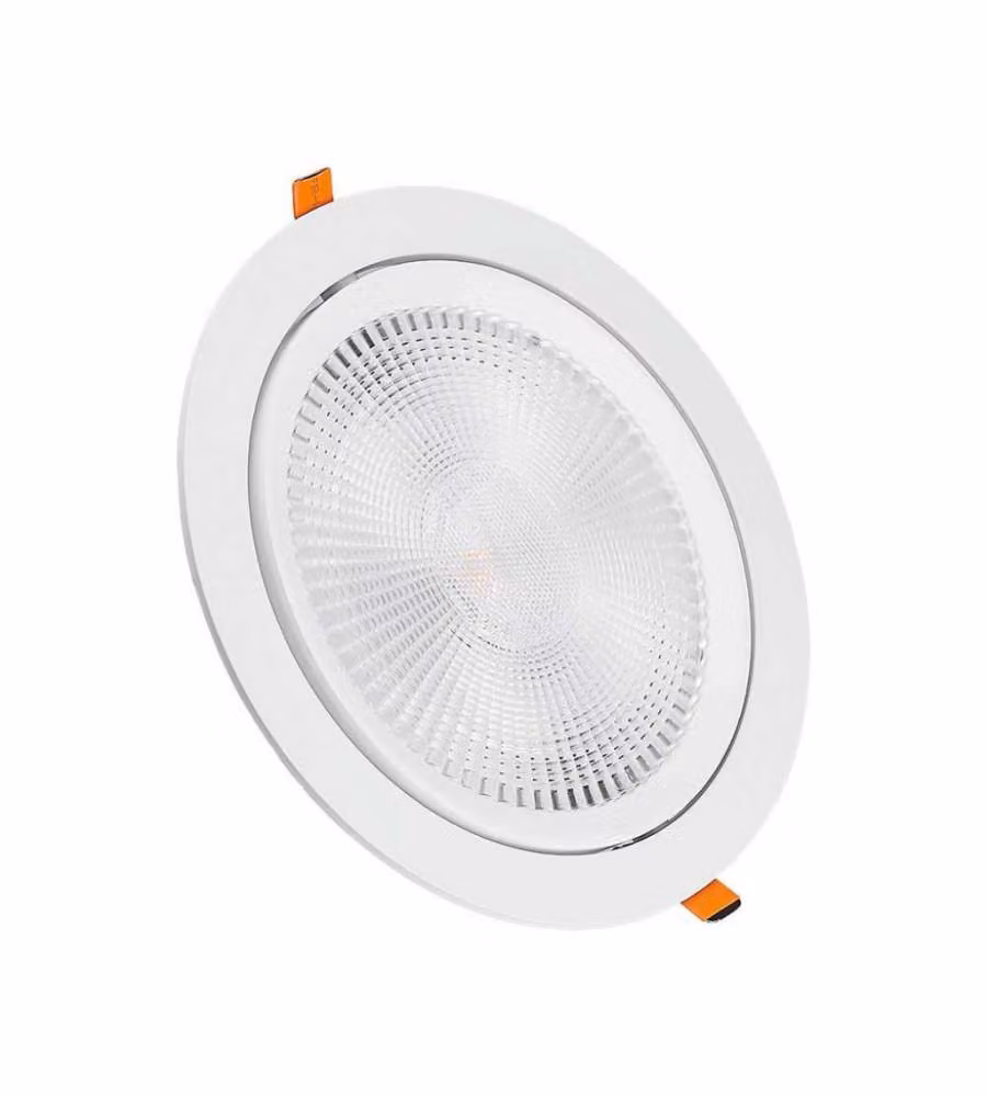 Faretto LED da incasso V-TAC con chip Samsung, 20W, orientabile, luce bianca calda 3000K, bianco