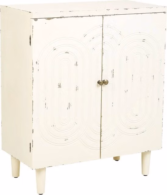 Credenza in legno con 2 porte 70x35x84